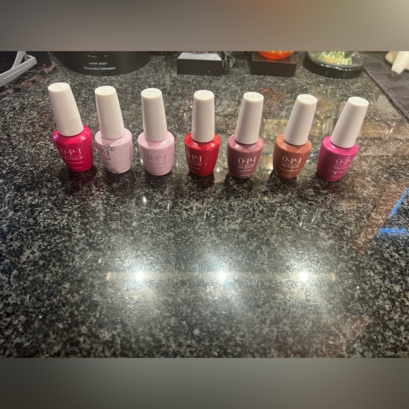 #7  OPI GEL POILSH. All been used a little bit. Lots of polish left. - Picture 3 of 17